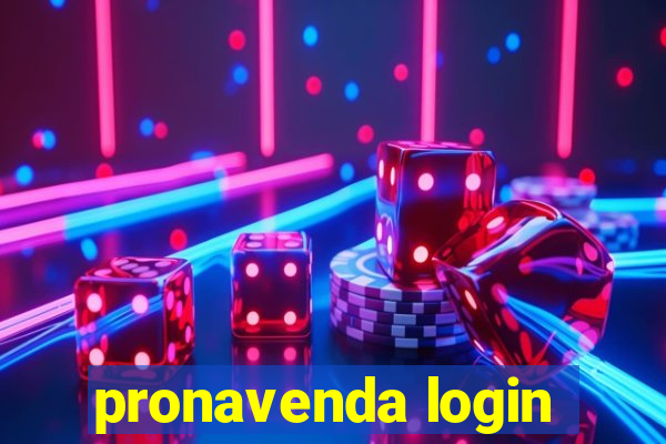 pronavenda login